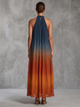 Paula - Abito Maxi in Chiffon Sfumato | Solenne Milano